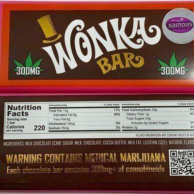 Wonka Chocolate Bar – Samoas
